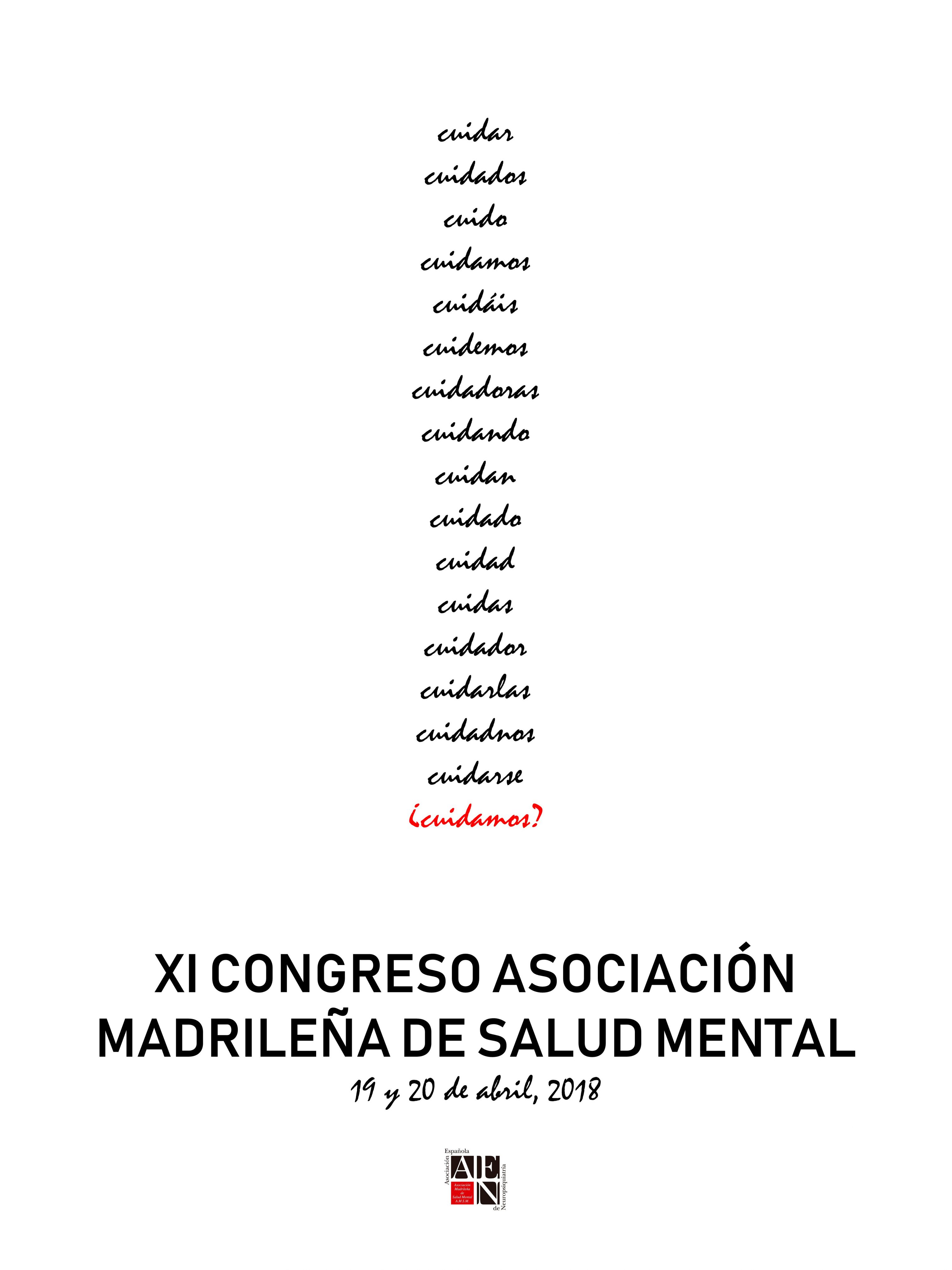 Programa XI Congreso de la AMSM | Asociación Madrileña de Salud Mental